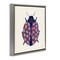 Stupell Industries Rose Blooming Beetle Floater Framed Canvas Wall Art Design by Yvette St. Amant